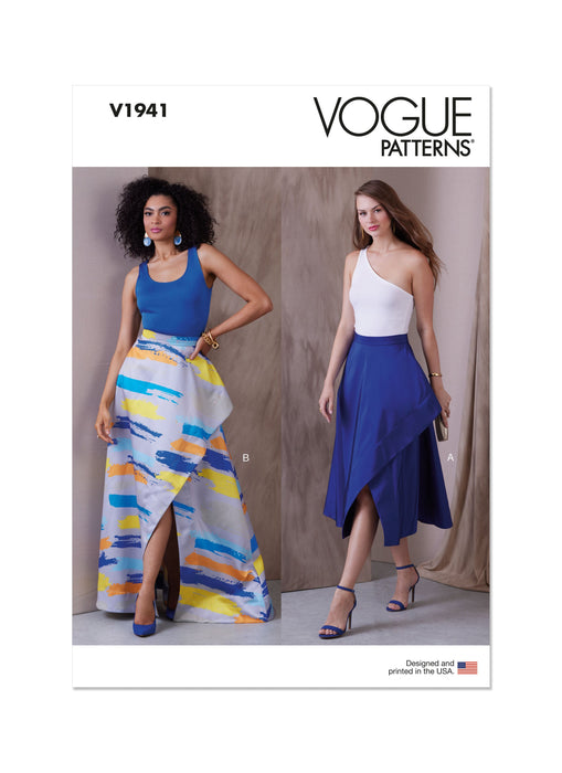 Vogue Sewing Pattern V1941 Misses' Skirts from Jaycotts Sewing Supplies