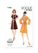 Vogue sewing pattern 1948 Misses' Dress 1970's from Jaycotts Sewing Supplies