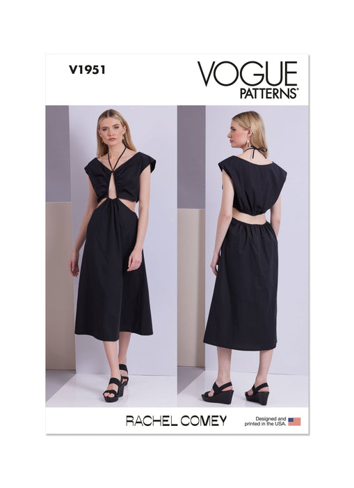 Vogue sewing pattern 1951 Misses' Dress by Rachel Comey from Jaycotts Sewing Supplies