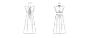 Vogue sewing pattern 1951 Misses' Dress by Rachel Comey from Jaycotts Sewing Supplies