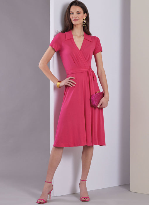 Vogue sewing pattern 1952 Misses' Wrap Dresses from Jaycotts Sewing Supplies