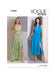 Vogue sewing pattern 1953 Misses' Dress In Two Lengths from Jaycotts Sewing Supplies