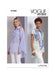 Vogue sewing pattern 1954 Misses' Tops from Jaycotts Sewing Supplies