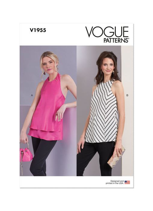 Vogue sewing pattern 1955 Misses Tops from Jaycotts Sewing Supplies