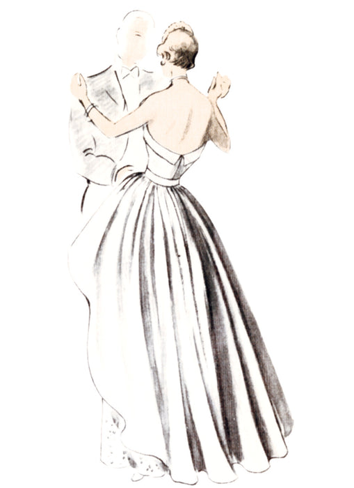 Vogue Sewing Pattern 1963 Misses’ Evening Dress from Jaycotts Sewing Supplies