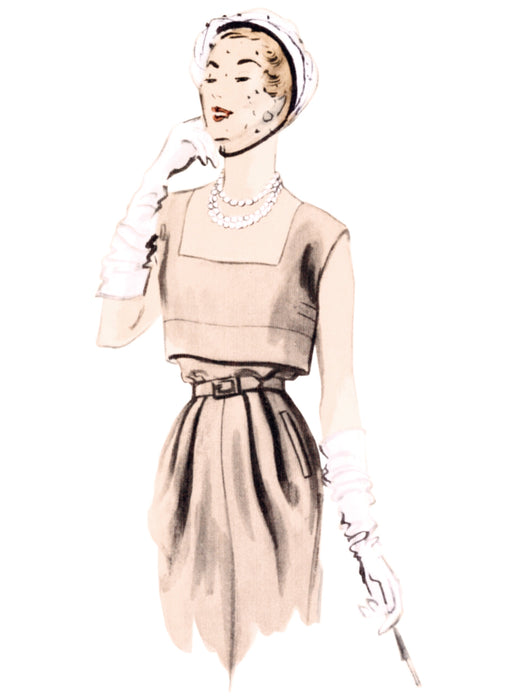 Vogue Sewing Pattern 1964 Misses' Dress and Capelet from Jaycotts Sewing Supplies