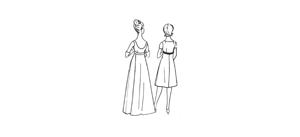 Vogue Sewing Pattern 1965 Misses' One Piece Evening Dress from Jaycotts Sewing Supplies