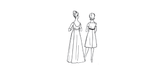 Vogue Sewing Pattern 1965 Misses' One Piece Evening Dress from Jaycotts Sewing Supplies