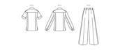 Vogue Sewing Pattern 1966 Misses' Jacket and Pants from Jaycotts Sewing Supplies