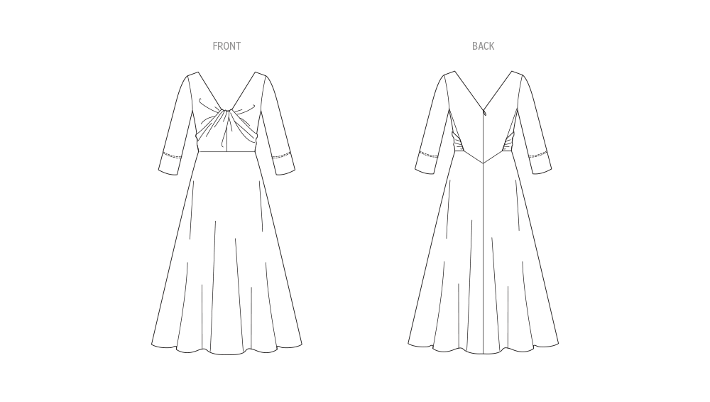 Vogue Sewing Pattern 1967 Misses' Dress by Rachel Comey from Jaycotts Sewing Supplies