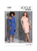 Vogue Sewing Pattern 1969 Misses' Knit Dresses from Jaycotts Sewing Supplies