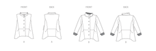 Vogue Sewing Pattern 1970 Misses' Vest and Jacket by Marcy Tilton from Jaycotts Sewing Supplies