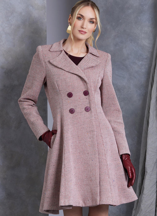 Vogue Sewing Pattern 1971 Misses' Coat in Five Lengths from Jaycotts Sewing Supplies
