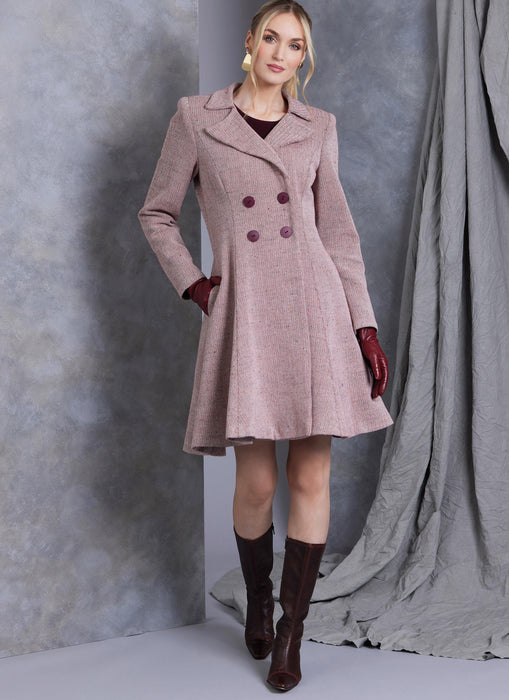 Vogue Sewing Pattern 1971 Misses' Coat in Five Lengths from Jaycotts Sewing Supplies