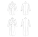 Vogue Sewing Pattern 1976 Men's Coat in Two Lengths from Jaycotts Sewing Supplies