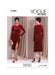 Vogue Sewing Pattern 1981 Misses' Knit Dress by Badgley Mischka from Jaycotts Sewing Supplies
