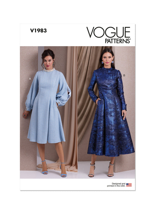 Vogue Sewing Pattern 1983 Misses' Dresses from Jaycotts Sewing Supplies