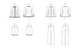 Vogue Sewing Pattern 1992 Misses' Jackets, Skirt and Pants from Jaycotts Sewing Supplies