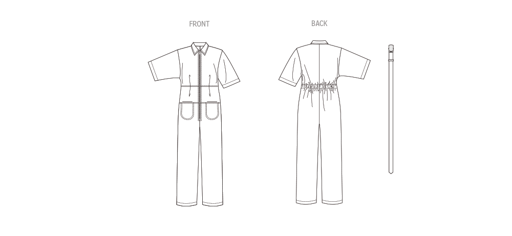 Vogue Sewing Pattern 1994 Misses' Jumpsuit by Rachel Comey from Jaycotts Sewing Supplies