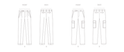 Vogue Sewing Pattern 1996 Men's Pants from Jaycotts Sewing Supplies
