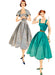 Vogue Sewing Pattern 2002 Vintage 1950's Dress and Capelet from Jaycotts Sewing Supplies