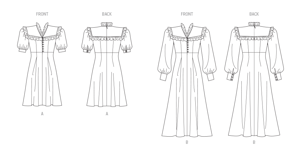 Vogue Sewing Pattern 2005 Misses' Dress in Two Lengths from Jaycotts Sewing Supplies