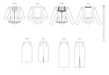 Vogue Sewing Pattern 2006 Misses' Peplum Top Dress from Jaycotts Sewing Supplies