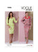 Vogue Sewing Pattern 2006 Misses' Peplum Top Dress from Jaycotts Sewing Supplies