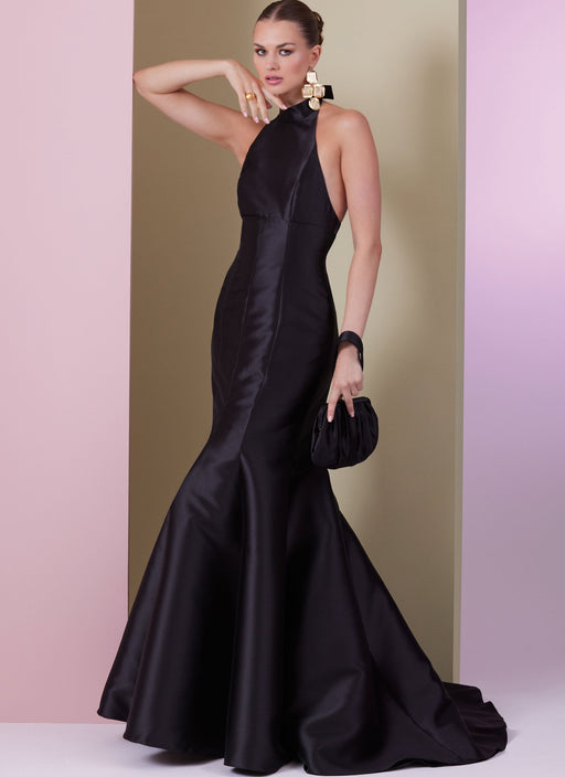 Vogue Sewing Pattern 2010 Evening Dress in Two Lengths from Jaycotts Sewing Supplies