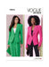 Vogue Sewing Pattern 2016 Misses' Jackets from Jaycotts Sewing Supplies