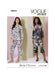 Vogue Sewing Pattern 2019 Misses' Lounge Sets by Marcy Tilton from Jaycotts Sewing Supplies