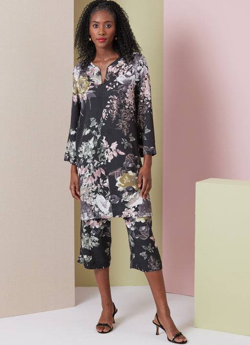 Vogue Sewing Pattern 2019 Misses' Lounge Sets by Marcy Tilton from Jaycotts Sewing Supplies