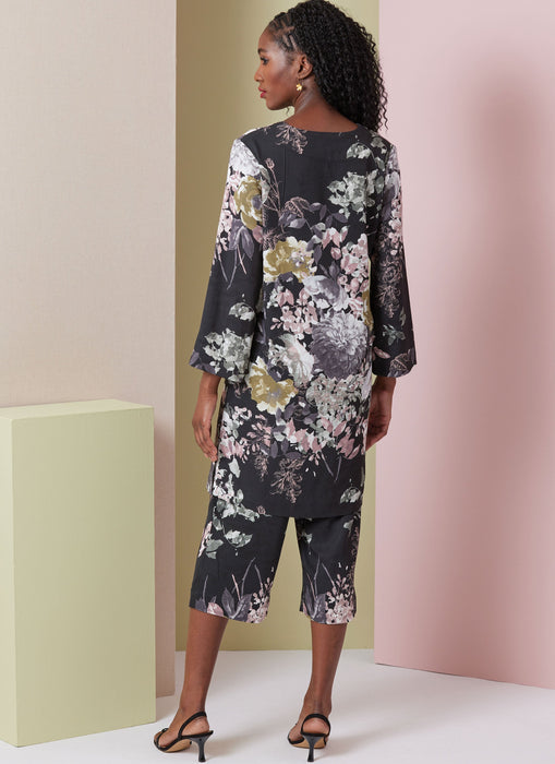 Vogue Sewing Pattern 2019 Misses' Lounge Sets by Marcy Tilton from Jaycotts Sewing Supplies