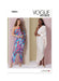 Vogue Sewing Pattern 2021 Misses' One Shoulder Dress and Pants from Jaycotts Sewing Supplies