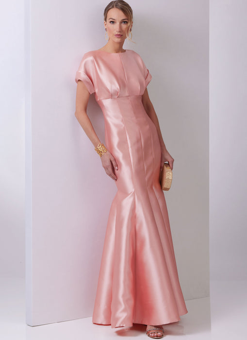 Vogue sewing pattern 2027 Dress in Two Lengths from Jaycotts Sewing Supplies