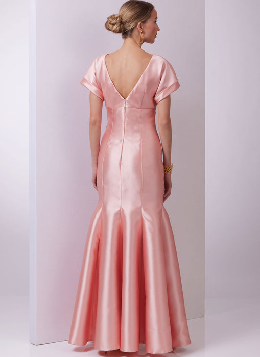 Vogue sewing pattern 2027 Dress in Two Lengths from Jaycotts Sewing Supplies