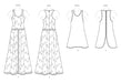 Vogue sewing pattern 2028 Misses’ Dress and Overdress from Jaycotts Sewing Supplies