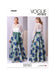 Vogue sewing pattern 2029 Dress by Badgley Mischka from Jaycotts Sewing Supplies