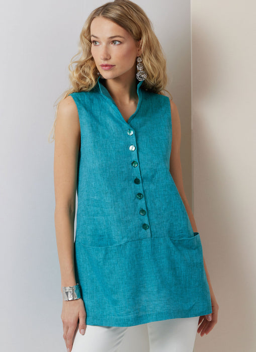 Vogue sewing pattern 2030 Tunics by Marcy Tilton from Jaycotts Sewing Supplies