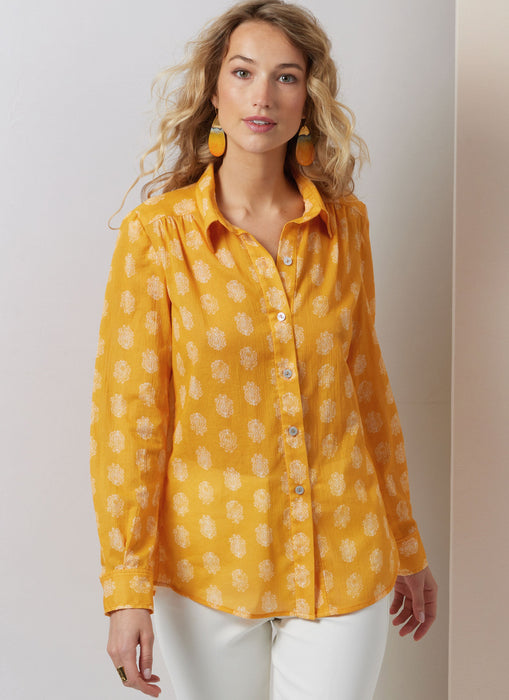 Vogue sewing pattern 2031 Blouses from Jaycotts Sewing Supplies