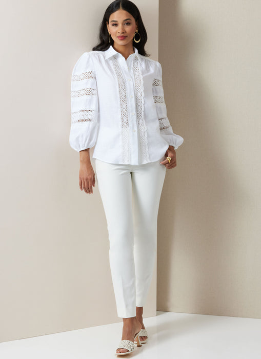 Vogue sewing pattern 2031 Blouses from Jaycotts Sewing Supplies
