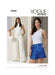 Vogue sewing pattern 2034 Shorts and Pants from Jaycotts Sewing Supplies