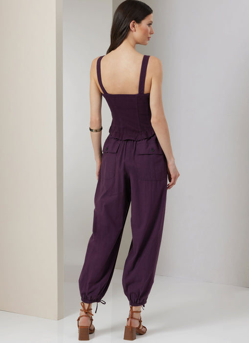 Vogue sewing pattern 2035 Jumpsuit by Rachel Comey from Jaycotts Sewing Supplies