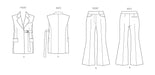 Vogue sewing pattern 2036 Vest and Pants from Jaycotts Sewing Supplies