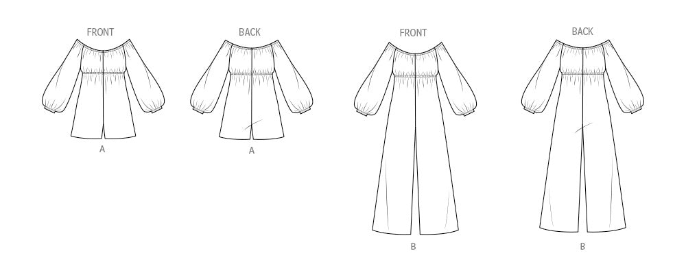 Vogue sewing pattern 2041 Jumpsuit in Two Lengths from Jaycotts Sewing Supplies