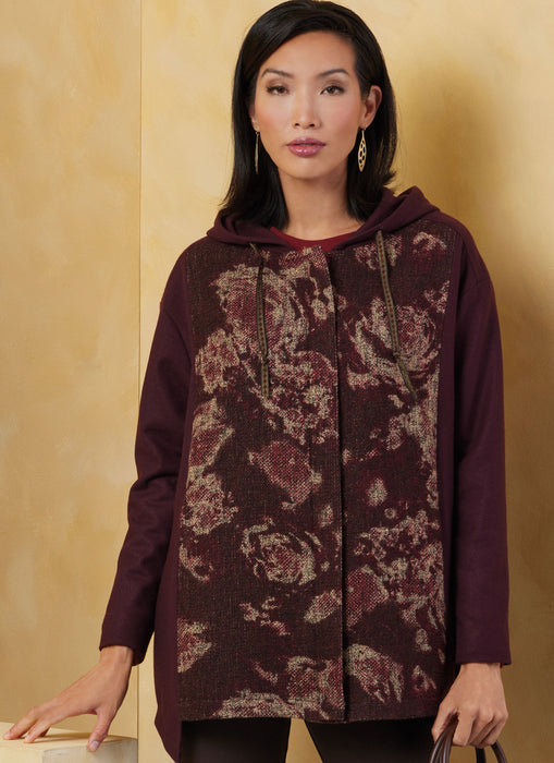 Vogue Sewing Pattern 2067 Misses' Knit Top and Jacket by Marcy Tilton from Jaycotts Sewing Supplies