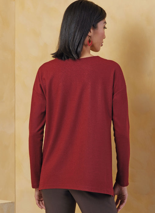 Vogue Sewing Pattern 2067 Misses' Knit Top and Jacket by Marcy Tilton from Jaycotts Sewing Supplies
