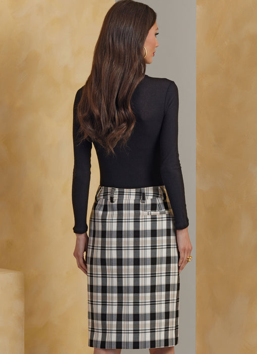 Vogue Sewing Pattern 2069 Misses' Skirt in Two Lengths from Jaycotts Sewing Supplies