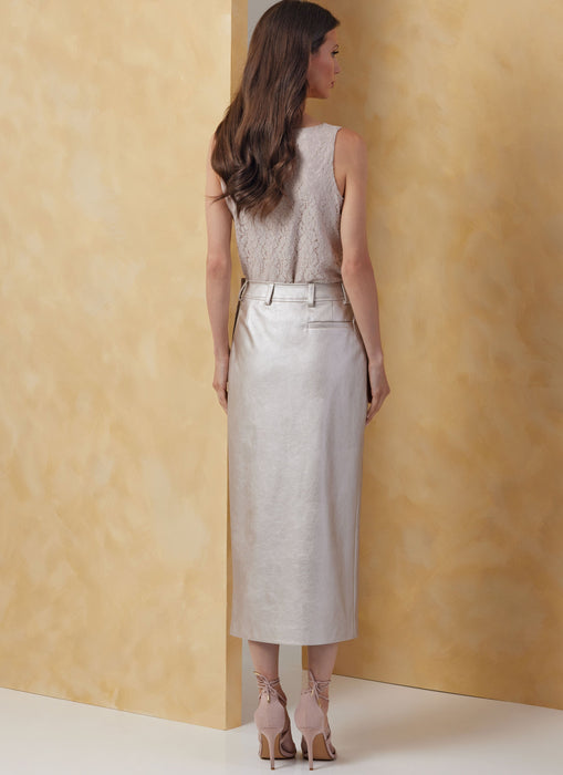 Vogue Sewing Pattern 2069 Misses' Skirt in Two Lengths from Jaycotts Sewing Supplies