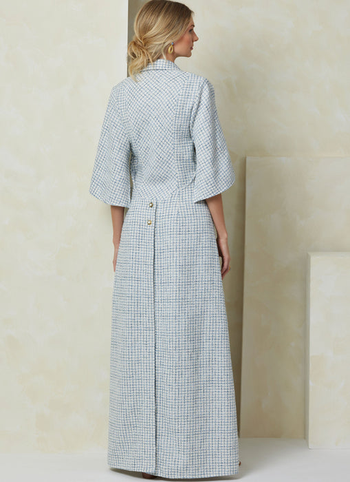 Vogue Sewing Pattern 2083 Polo Collar Dress from Jaycotts Sewing Supplies